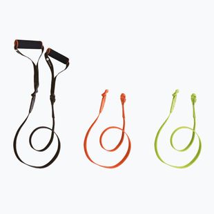 Posilovací gumy Sveltus Fitness Elastic green/orange/black