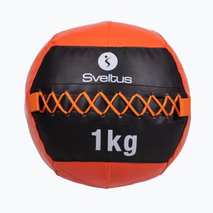 Sveltus Wall Ball 1 kg černá/červená
