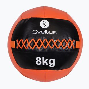 Sveltus Wall Ball 8 kg černá/červená