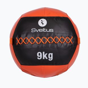Sveltus Wall Ball 9 kg černá/červená