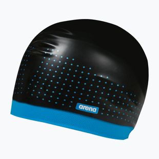 Plavecká čepice Arena Smartcap Training black/turquoise