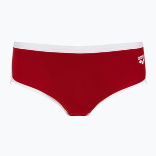 Pánské plavky  arena Icons Swim Low Waist Short Solid red/white