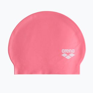 Plavecká čepice arena Soft Latex II pearly pink