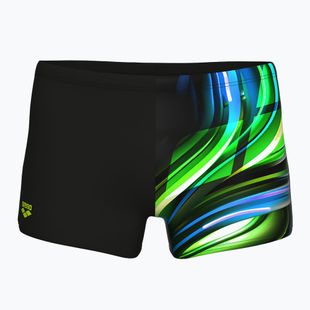 Pánské plavky Arena Bloom Swim Short multi black/black