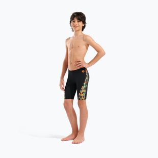 Dětské plavky Arena Print Swim black/orange multi