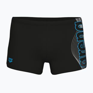Pánské plavecké boxerky arena Basic Swim Short black/turquoise