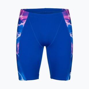Pánské plavecké jammery arena Earth Swim Jammer neon blue/neon blue multi