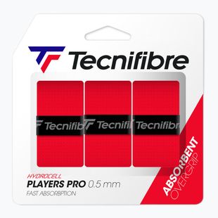 Omotávky na tenisovou raketu Tecnifibre Pro Players 3 ks red