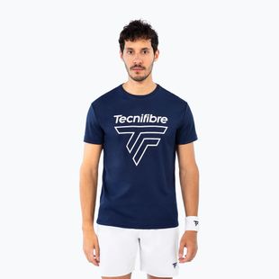 Pánské tenisové tričko Tecnifibre Team Corpo Tee navy blue