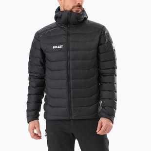 Pánská bunda Millet Kamet Down Hoodie black/ noir
