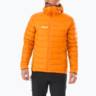 Pánská bunda Millet Kamet Down Hoodie maracuja
