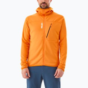 Pánská mikina Millet Seneca Fleece Hoodie maracuja
