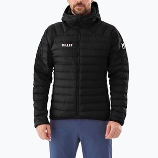 Pánská zateplená bunda Millet Fitz Roy Warm Hoodie black