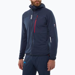 Pánská fleecová mikina Millet Trilogy Icon Lightgrid Hoodie saphir