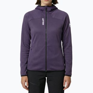 Dámská trekingová mikina Millet Lokka Hoodie III purple velvet