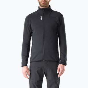 Pánská mikina Millet Kamet Grid HD black