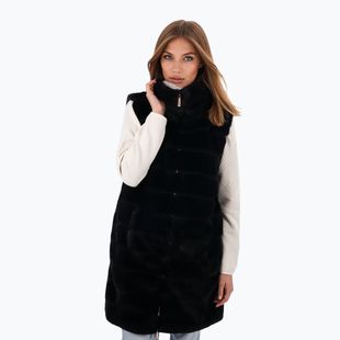 Dámská vesta Aulp Carra Faux Fur black