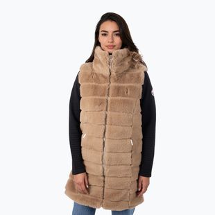 Dámská vesta Aulp Carra Faux Fur taupe