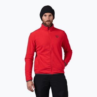Pánská mikina Rossignol Strawpile Fleece Fz sports red