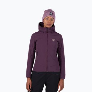 Dámská zateplená bunda Rossignol Opside Hoodie mulberry
