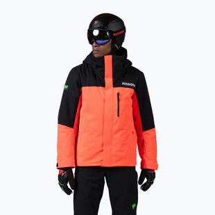 Pánská lyžařská bunda Rossignol Hero Velika Insulated neon grey