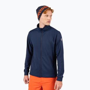 Pánská fleecová mikina Rossignol Mid Layer Stretch dark navy