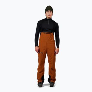 Pánské lyžařské kalhoty s náprsníkem Rossignol Outerlimits Insulated Bib deep caramel