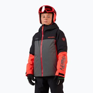Dětská lyžařská bunda Rossignol Hero Velika Insulated black