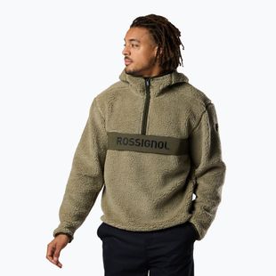 Pánská bunda Rossignol Alltrack Anorak Fleece vetiver