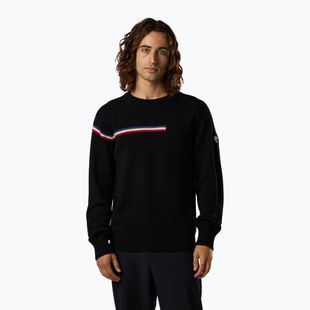 Pánský svetr Rossignol Odysseus Crew Merino black