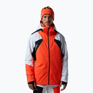 Pánská lyžařská bunda Rossignol Hero 4WS Insulated neon red