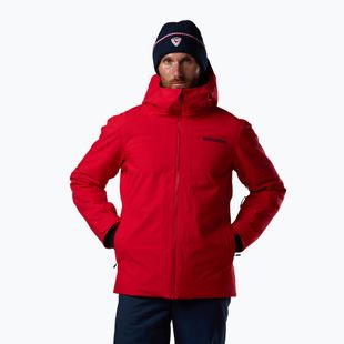 Pánská lyžařská bunda Rossignol Rochrun Insulated sport red solid