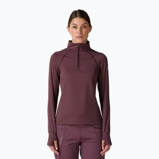 Dámská termo mikina Rossignol Half Zip First Layer huckleberry