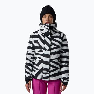 Dámská lyžařská bunda Rossignol Snowblaze Down resort bold lines black