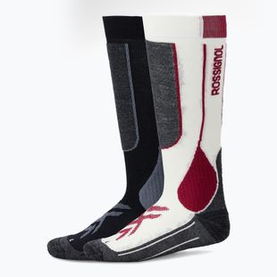 Lyžařské ponožky Rossignol Essential 2 pack white
