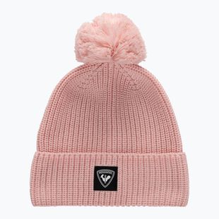 Zimní čepice Rossignol Strawpile Pompom Beanie pale lilac