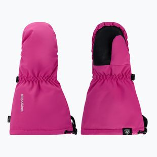 Dětské lyžařské rukavice Rossignol Mittens R-Shell Dry electric fuchsia