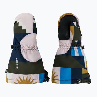 Dětské lyžařské rukavice Rossignol Mittens R-Shell Dry jr potpourri dazzle blue
