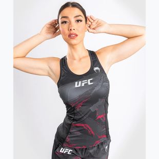 Dámské tričko longsleeve   Venum UFC Authentic Fight Week 2.0 Performance black/red