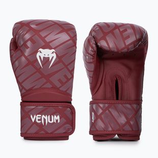 Boxerské rukavice Venum Contender 1.5 XT burgundy/white