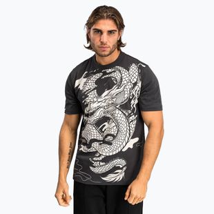 Pánské tričko Venum Dragon’S Flight Men’S T-Shirt charcoal grey/cream white