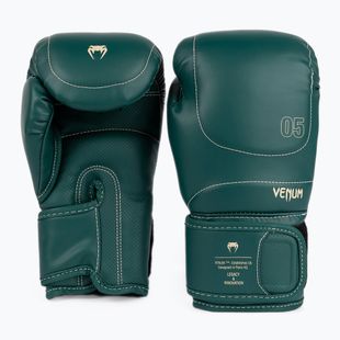 Pánské boxerské rukavice Venum Impact Evo 16 OZ emerald green