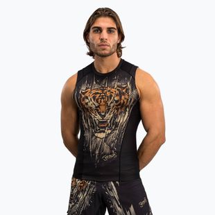 Pánské tílko rashguard Venum Tiger Men'S Sleeveless Rashguard black/neon orange