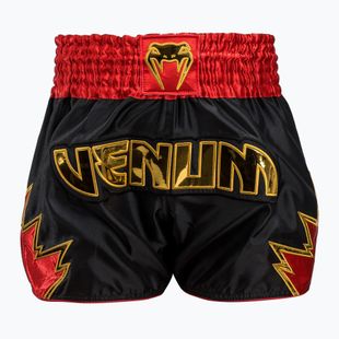 Pánské tréninkové šortky Venum Inferno Muay Thai black/gold/red