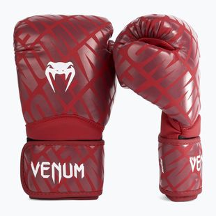 Dětské boxerské rukavice Venum Contender 1.5 XT white/burgundy