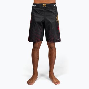 Pánské šortky Venum X Tekken 8 - Marshall Law Fight Shorts black/red/gold