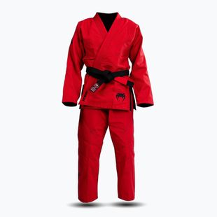 GI pro brazilské jiu-jitsu Venum Challenger XT BJJ fire red