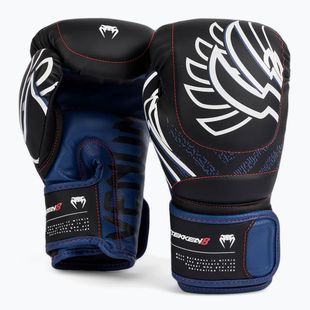 Boxerské rukavice Venum X Tekken 8 - Jin  Boxing Gloves blue/black/white