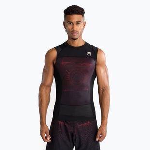 Pánské tílko rashguard Venum G-Fit Air Men'S Sleeveless Rashguard deep black/fire red