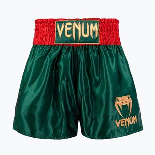Pánské tréninkové šortky Venum Classic Muay Thai deep forest green